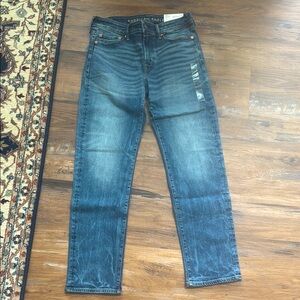American Eagle Outfitters Blue Straight Jeans Classic Style